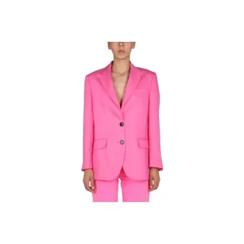 MSGM Single Breasted Long Sleeved Blazer