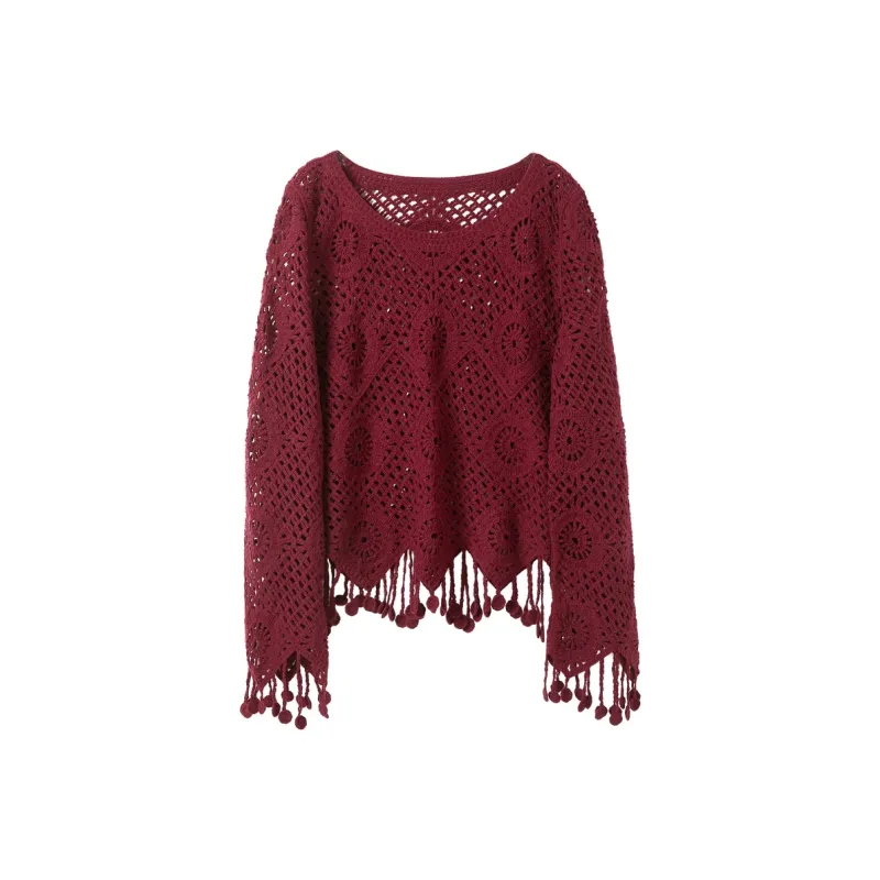 3COLOUR Knitwear Women's Cherry Red-0