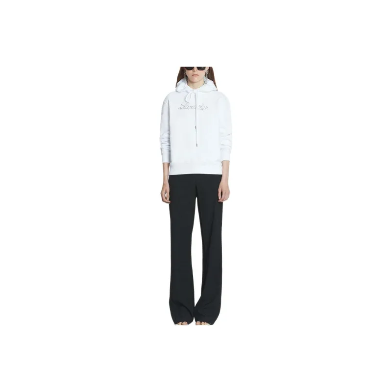 Lanvin Sequinned logo Hoodie-0