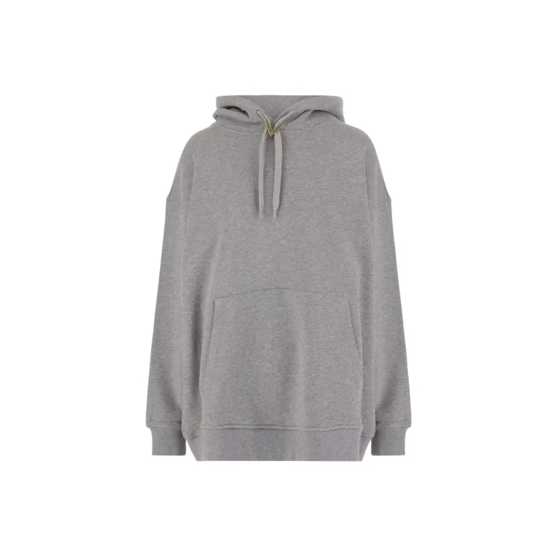Valentino Logo Plaque Drawstring Hoodie-0