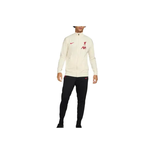 Nike Dri Fit Strike Casual Sportswear Unisex Coconut Milk/Black/Gym Red