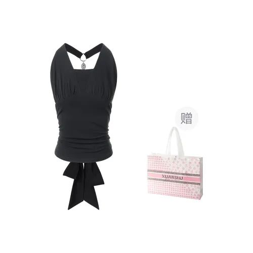 XUANSHU Camisoles Women's Black