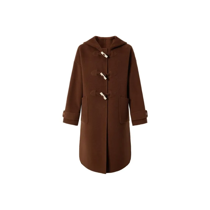 JZ. ANNAKRO Coats Women's Red Coffee-0