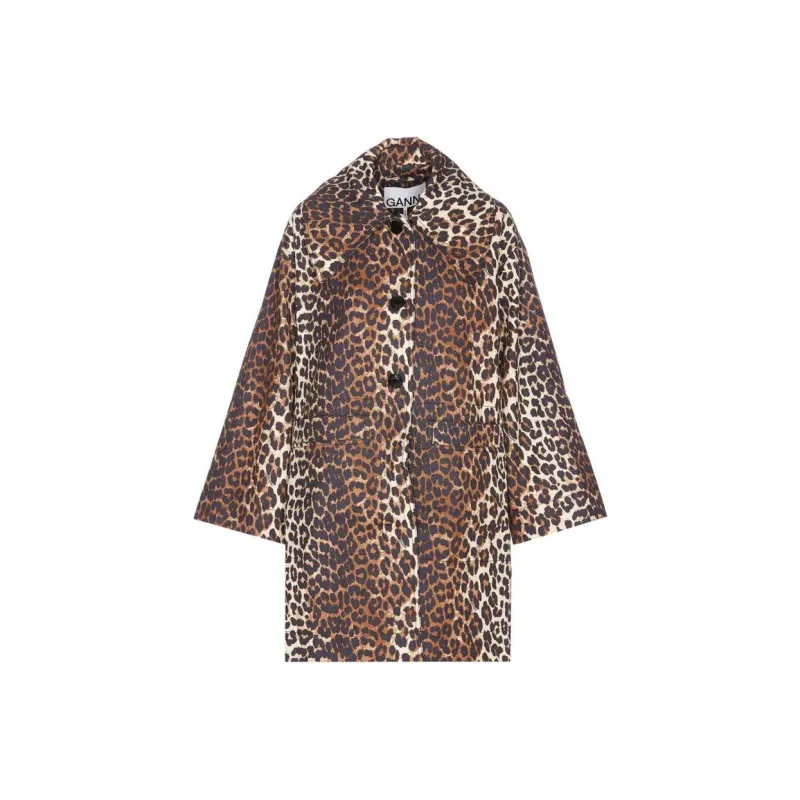 GANNI Shirts Women's Brown-0