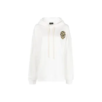 Joshua Sanders Smiley print Drawstring Hoodie
