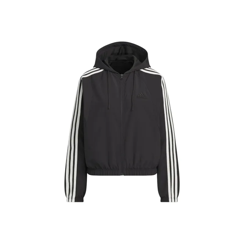 Adidas 3-Stripes FW24 WOVEN JACKET Jackets Coats Women's Black-0