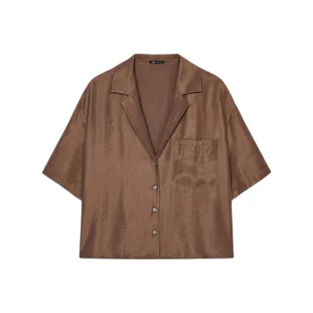 ZARA Shirts Women's Chocolate