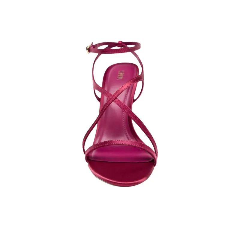 ZARA One Strap Sandals 11cm Women's Pink-3