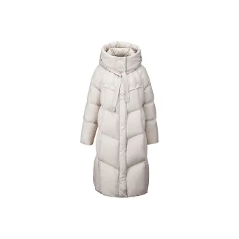 XIANGYING Down Jacket Women's Poetic Gray