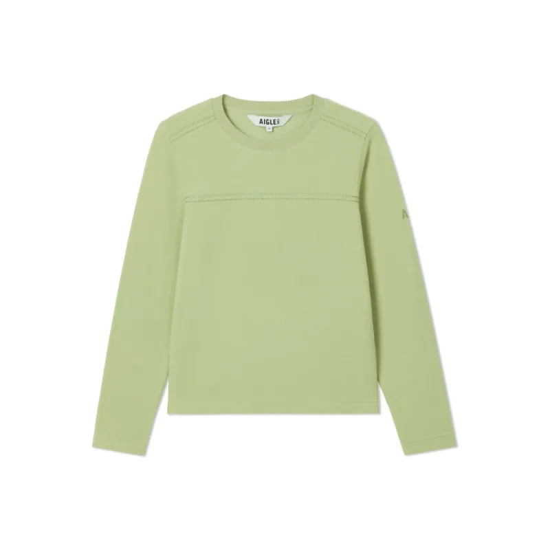 AIGLE Sweatshirt Women's Green Grape Color-0
