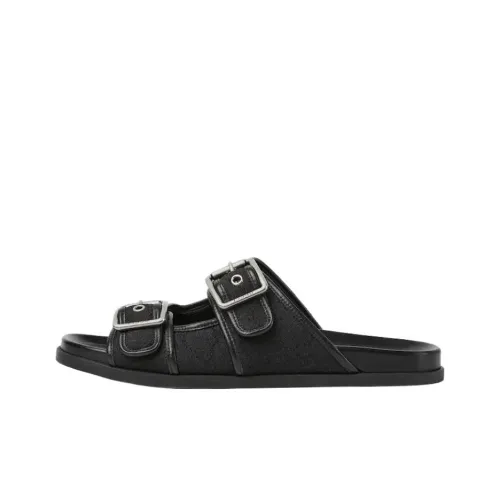 GUCCI Slide Slippers Men's Black