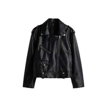 H&M Jackets & Coats Women's Black
