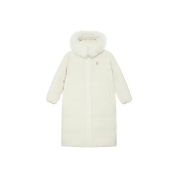 MLB Basic Collection Basic Boston Red Sox Down Jacket Women's Dark Cream