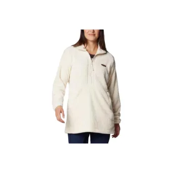 Columbia Fire Side™ Quarter Zip II Sweatshirt Women's Beige
