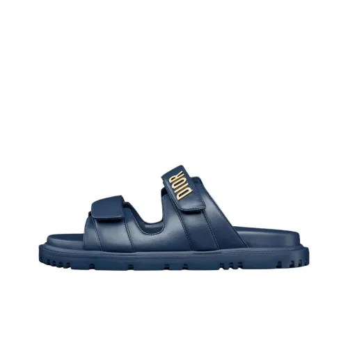 DIOR Dioriviera Slide Slippers Women's Blue