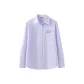 Purple (Y Pleat Flower Chest Badge)