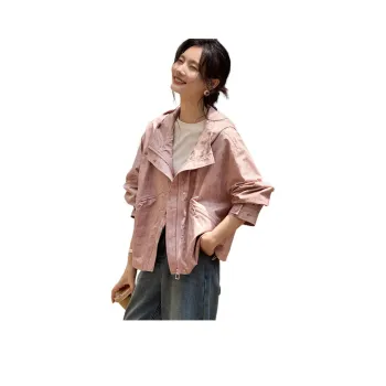 XWI Jackets & Coats Women's Leather Pink