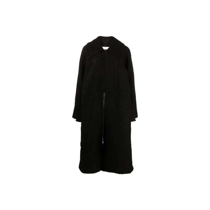 GANNI Zip Fastened Oversized Coat-0