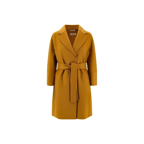 'S MAX MARA Coats Women's Yellow
