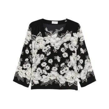 PAROSH Shirts Women's Black