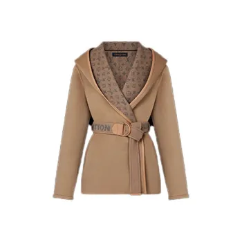 LOUIS VUITTON New Quarterly Products Of LV Coats Women's Pink Brown