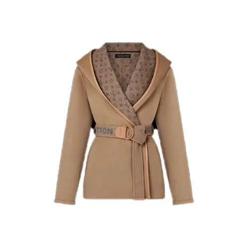 LOUIS VUITTON New Quarterly Products Of LV Coats Women's Pink Brown