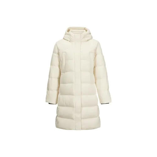 Skechers Mountain And Wild Outdoor Series Down Jacket Women's Egg White