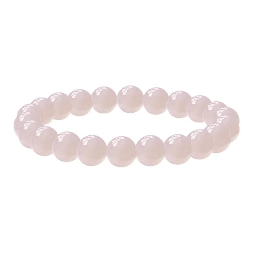 ALLOVE Hetian Jade Bracelets Dusty Pink Unisex