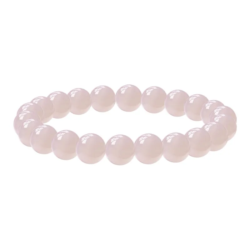 ALLOVE Hetian Jade Bracelets Lotus Root Powders Unisex-0