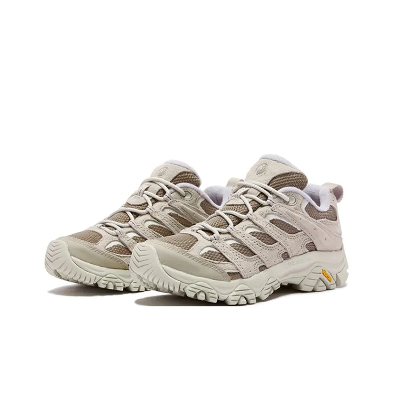 MERRELL MOAB 3 Low Top Hiking Shoes Women's Beige Brown-1