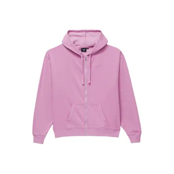 Vans Oversized Full Zip Hoodie Sweatshirt Women's Pink