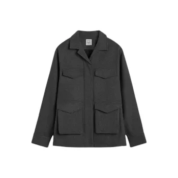 TOTEME Felted Cargo Jacket