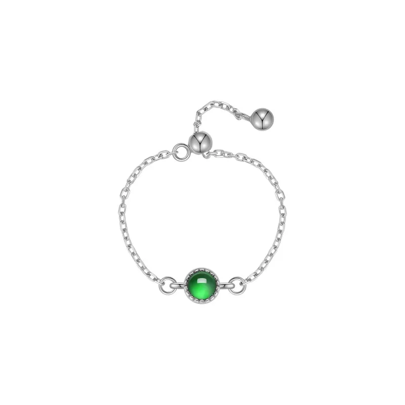 Princess Cui Ice Glutinous Jadeite Rings Women's-7