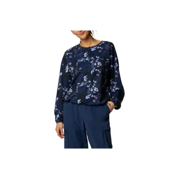 Columbia Boundless Avenue Omni Shade Omni Shield Knitwear Women's Marine Blue