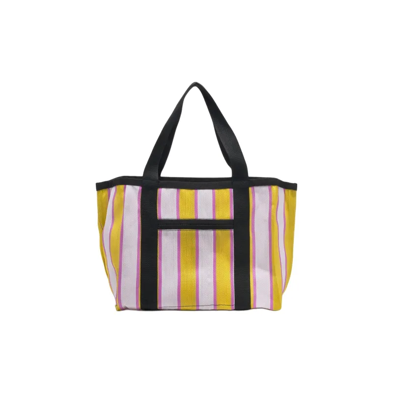 ISABEL MARANT Darwen Polyester Tote Bag, Shopping Bag, Handbag Women's Yellow-2