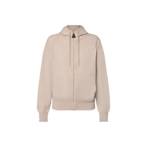 LOUIS VUITTON Cashmere Zip-Up Hoodie