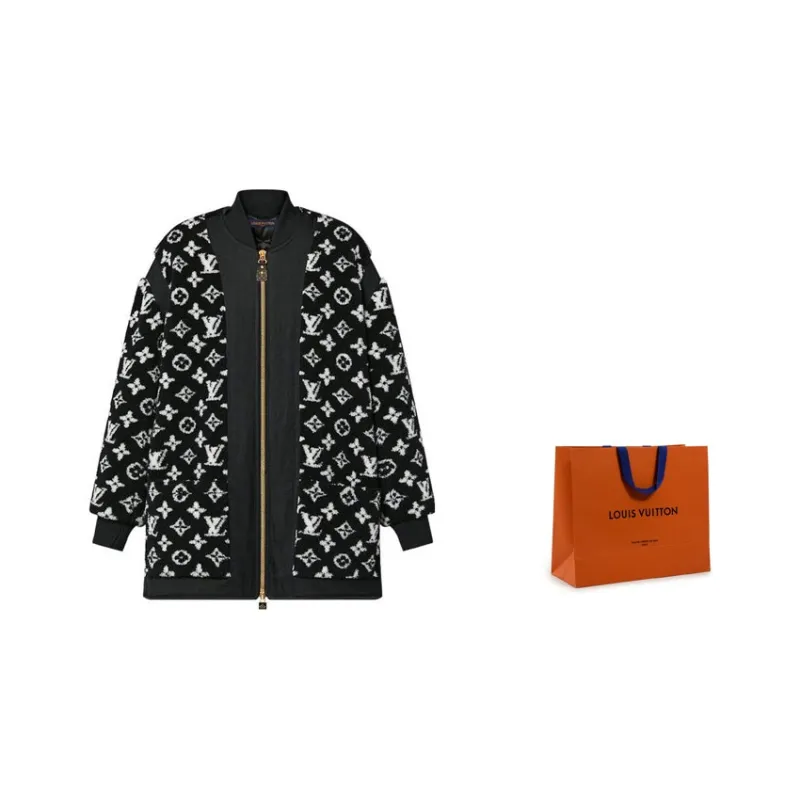 LOUIS VUITTON Oversized Monogram Teddy Bomber Jacket-5