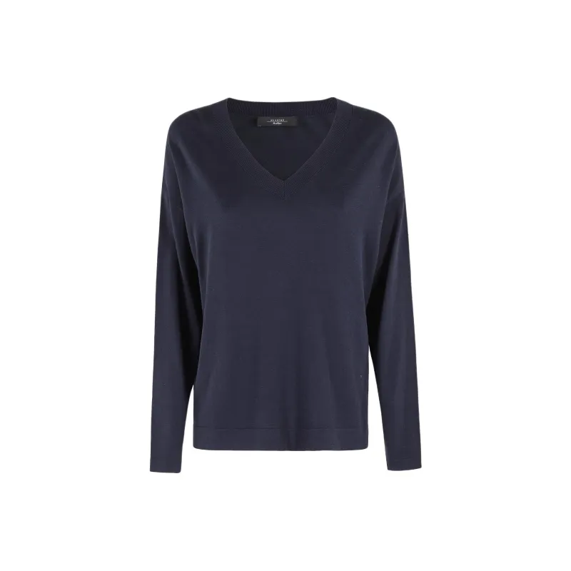 WEEKEND MaxMara Rania V Neck Jumper-0