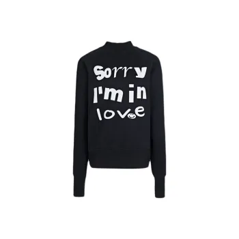 HEYABC Sweatshirts Unisex Black