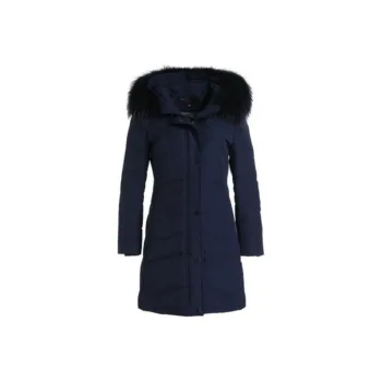 QIAOWANNI Down Jacket Women's Space Blue