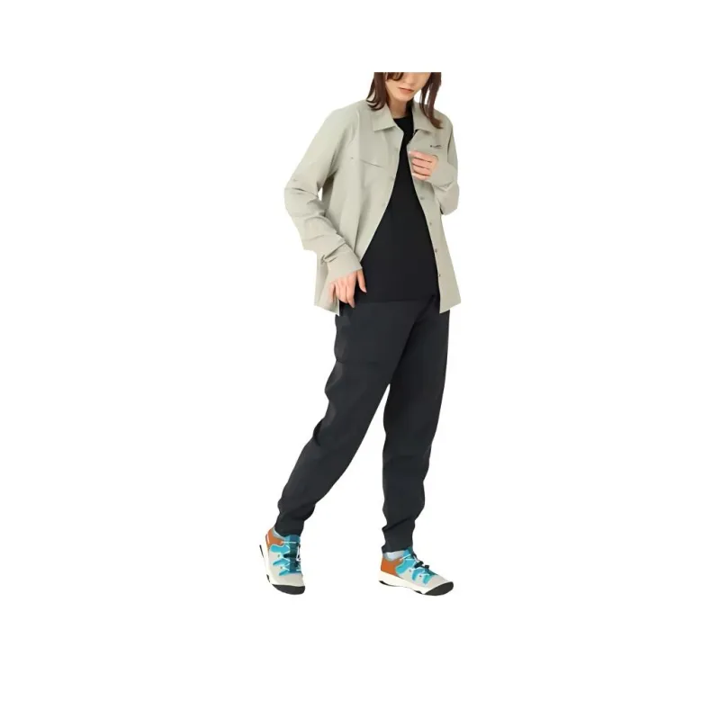 Columbia TITANIUM Shirt Women's Light Gray-0