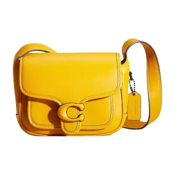 COACH Tabby Glove Tanning Bacchus Bag Crossbody Bag Shoulder Bag Women's Brass Alloy With Gold Finish
