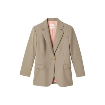 Sandro Business Suits Women's Taupe