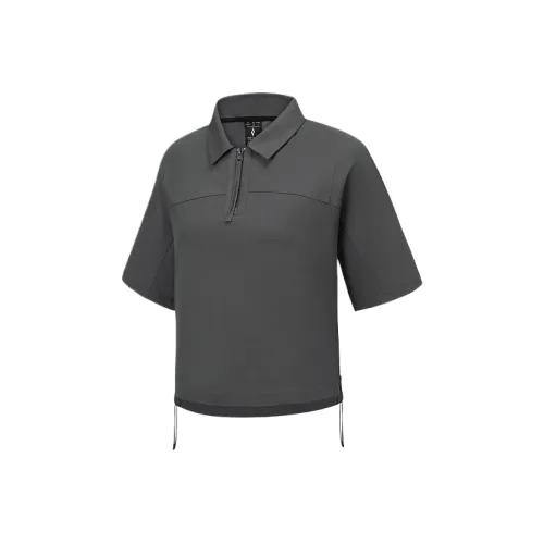 Skechers Polo Shirt Women's Volcano Gray