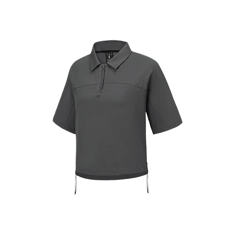 Skechers Polo Shirt Women's Volcano Gray-0