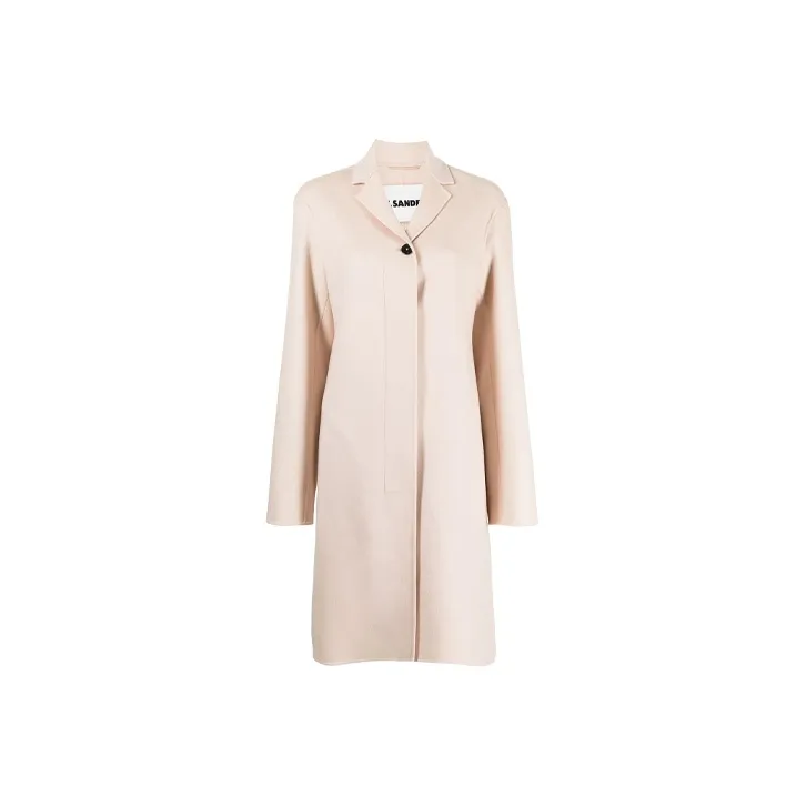 JIL SANDER Coats Women's Beige-0