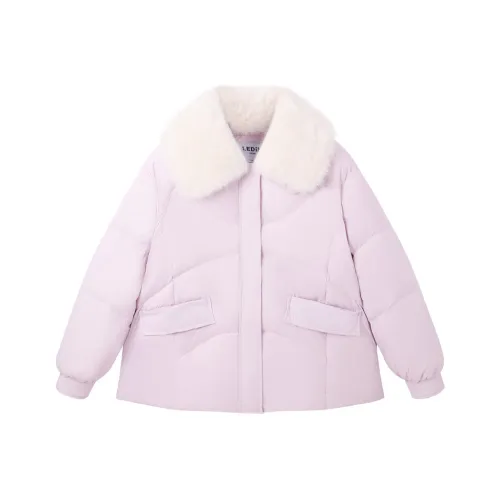 LEDIN Down Jacket Women's Flower Mist Purple
