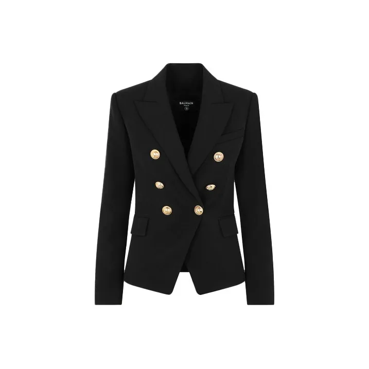 BALMAIN Double Breasted Tailored Blazer-0