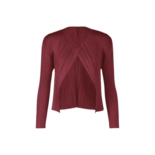 PLEATS PLEASE ISSEY MIYAKE Knitwear Women's Burgundy