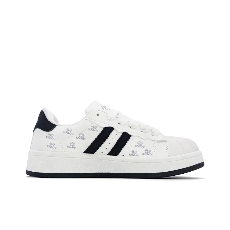 Teddy Bear Collection Low Top Skateboard Shoes Women's-2